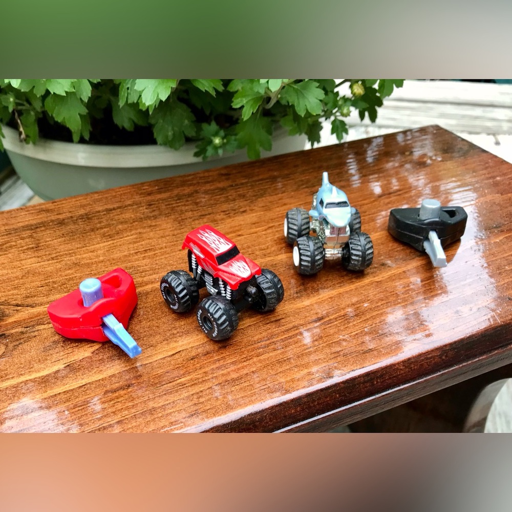 2/$10 Nano Monster Mini 4X4 Micro Truck Key Projects Car Heavy Duty Toy Vehicle